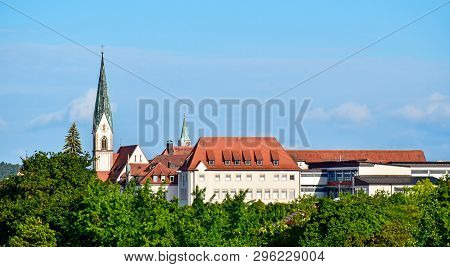 Skyline Of The City Of Herzogenaurach In Bavaria (germany)