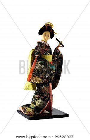 Japonský geisha panenka