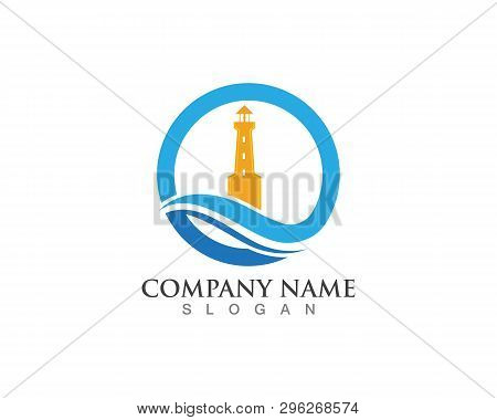 Lighthouse Logo Template Vector