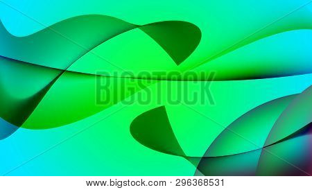 Simple Green Colour Web Background Design Pattern.