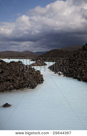 Lagune azul, Islândia