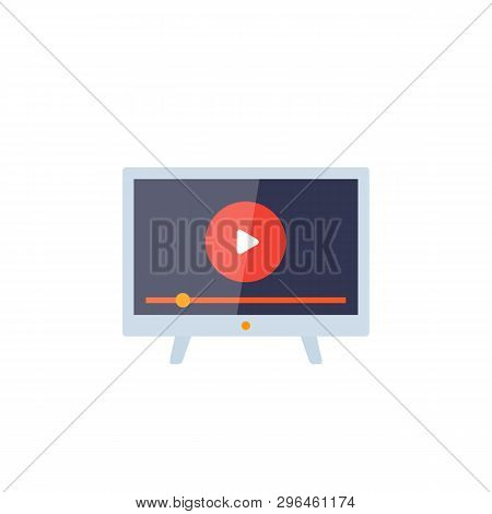 Smart Tv, Video Streaming Service, Vector, Eps 10 File, Easy To Edit