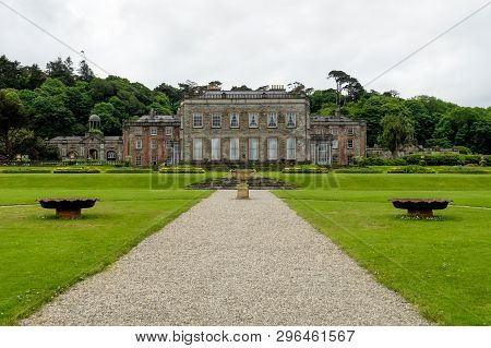 Bantry House In Bantry County Cork, Ireland.the Origins Of This House Date Back To 1765 And Has Been