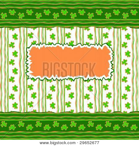 St. Patrick Day kort