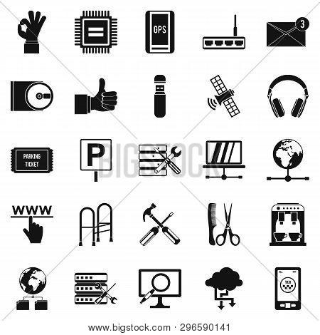 Sustenance Icons Set. Simple Set Of 25 Sustenance Icons For Web Isolated On White Background