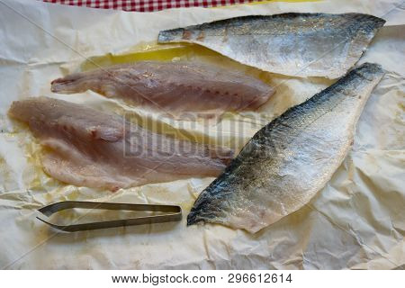 Filleted Orata Fillet Ready To Be Cook