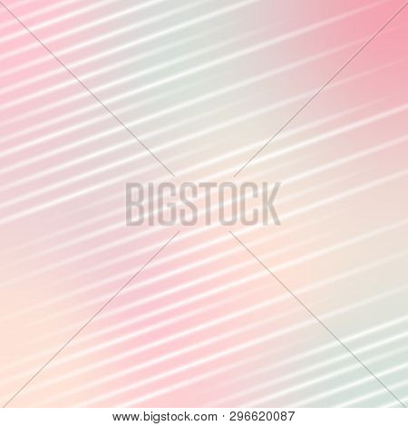 Colorful Vector Illustration With Soft Bokeh Effect, Abstract Background