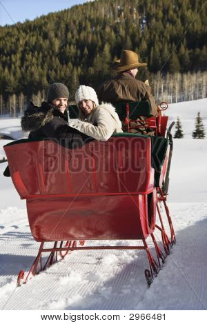 Sleigh Ride On çift.