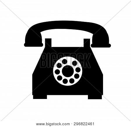 Phone Icon Vector Illustration On White Background