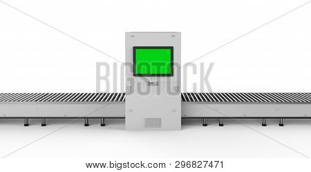 Scanner Machine With Conveyor Belt