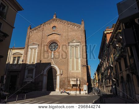 Santa Eufemia Church In Verona