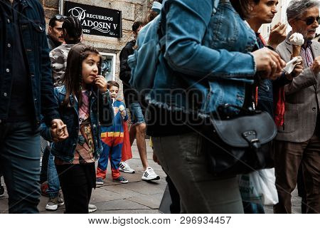 Santiago De Compostela Street Scene