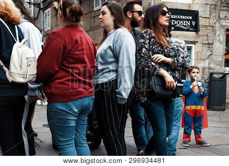 Santiago De Compostela Street Scene