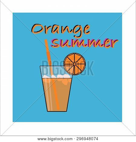 Summer Orange Juice Drinks Glass Restaurant Citrus