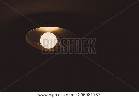 Isolated Old Bulb Light