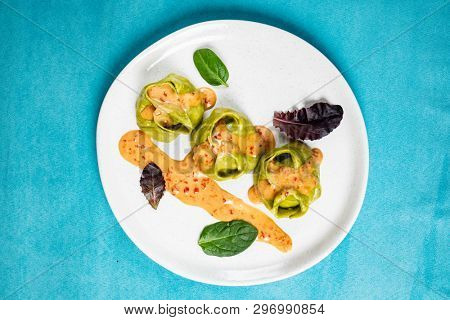 Manti is a type of dumpling popular in most Turkic cuisines,