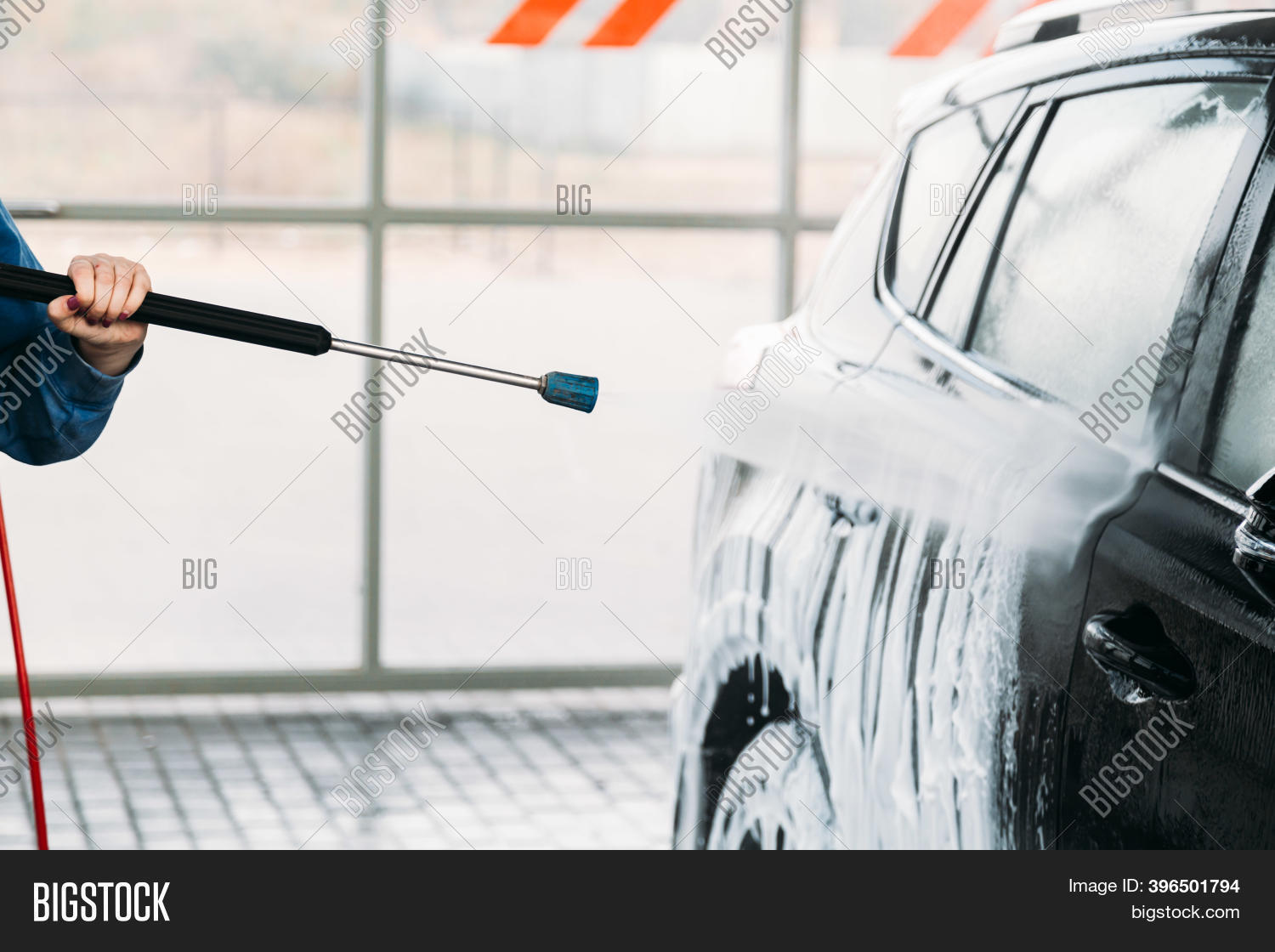 Woman Washing His Car Image & Photo (Free Trial) Bigstock