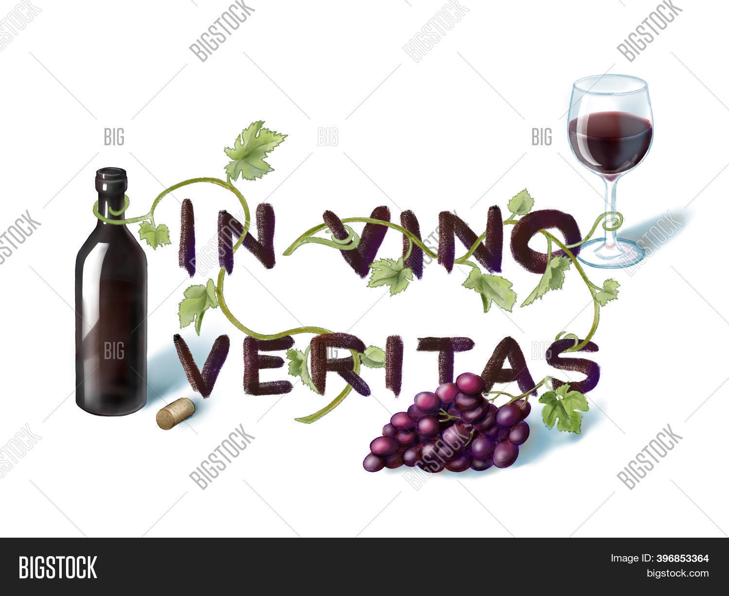 Latin Slogan Vino Image & Photo (Free Trial) Bigstock