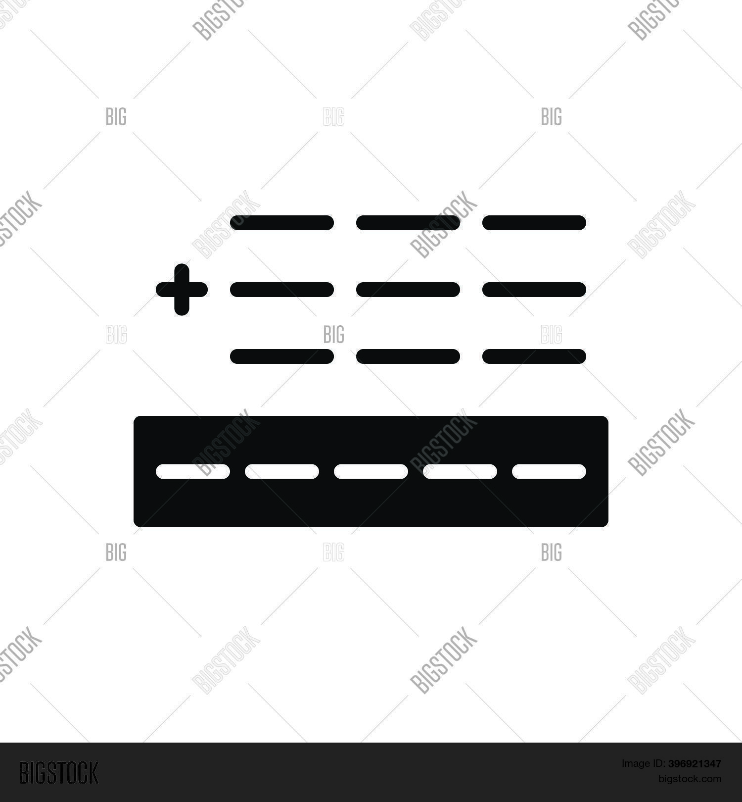 Black Solid Icon Vector & Photo (Free Trial) | Bigstock