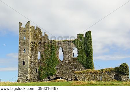 Ballycarbery Castle Is A Castle 3 Miles From Cahersiveen, County Kerry, Ireland.