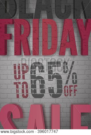 Black Friday Sale Banner For Social Media Stories Vector Illustration