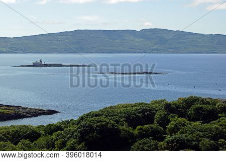 Roancarrig Lighthouse In Bantry Bay, West Cork