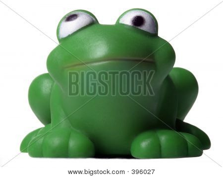 grüne Frosch toy