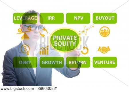 Private equity investment business concept