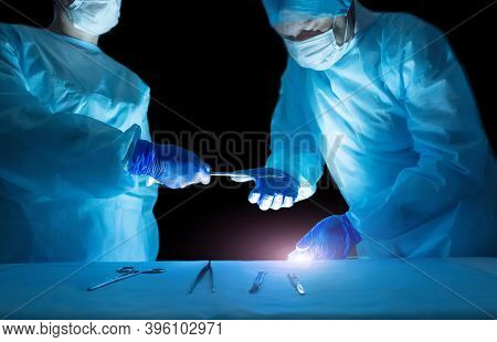 Modern Surgical Operation To Remove Adenoma Of The Prostate Gland Using Laser Vaporization Of The Ad