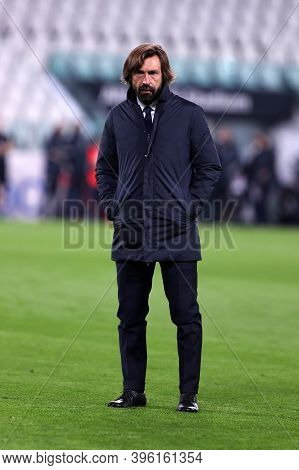 Torino, Italy. 21th November 2020. Andrea Pirlo , Head Coach Of Juventus Fc, During The Serie A Matc