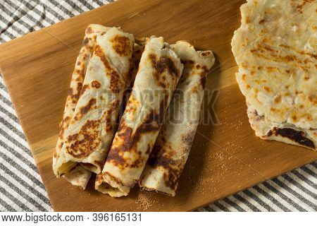 Homemade Norwegian Potato Lefse Flatbread