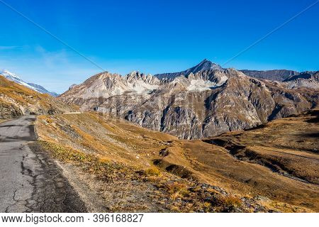 Le Fornet Mountains Near Val Disere, France - Captured From Col De Liseran Road.