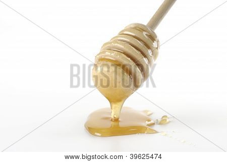 Cucchiaio miele con miele