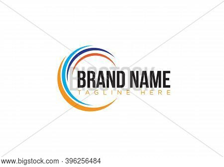 Spiral Design Logo. Round Logo Design. Creative Logo. Vector Abstract Circle Swirl Logo Design Eleme