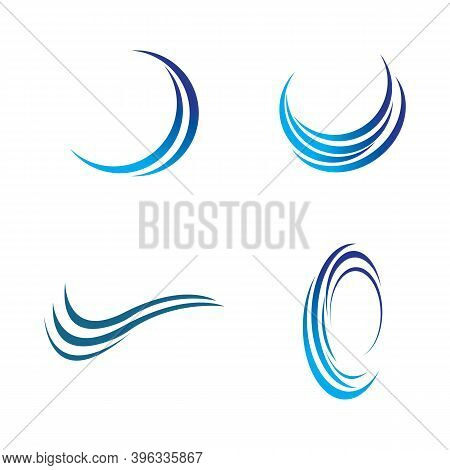 Water Wave Logo Template - Vector\nwater Wave Icon Vector Illustration Design Logo Template - Vector