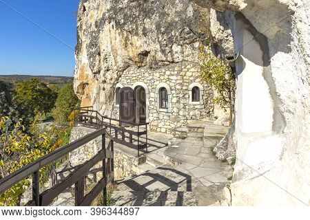 Medieval Basarbovo Rock Monastery Dedicated To Saint Dimitar Basarbowski, Ruse Region, Bulgaria