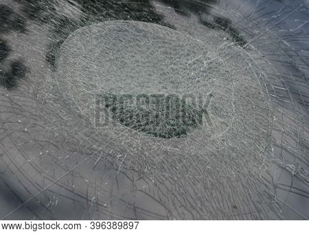 Glass Breakage Of A Glass Pane