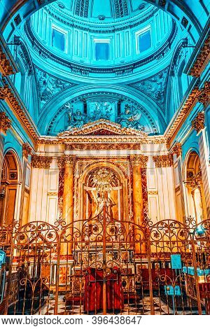Inside Metropolitan Cathedral–basilica Of The Assumption Of Ou