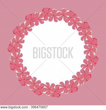 Spring Sale Design With Blossom Flowers Pink Color