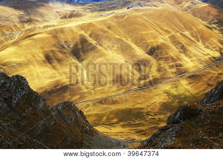Alpine landskab i Cordiliera Huayhuash, Gennemlæsning, Sydamerika