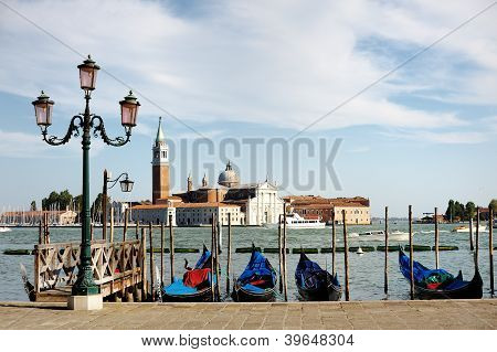 Venedig panoramautsikt
