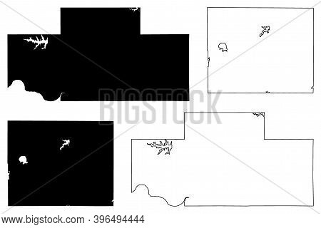 Payne And Oklahoma County, Oklahoma State (u.s. County, United States Of America, Usa, U.s., Us) Map