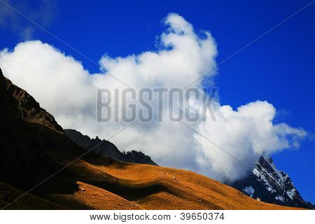 Alpine landskab i Cordiliera Huayhuash, Gennemlæsning, Sydamerika