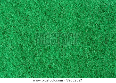 Green Abrasive Sponge Texture