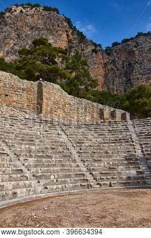 Amphitheater  Ancient Lycian City Of Arykanda.