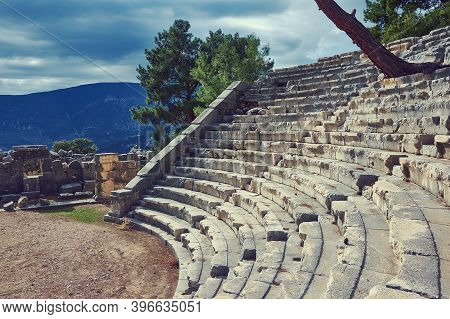Amphitheater  Ancient Lycian City Of Arykanda.