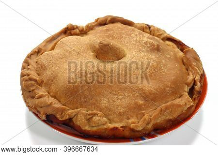 Salted Torat Of Meat And Vegetables Sa Panada From Sardinia