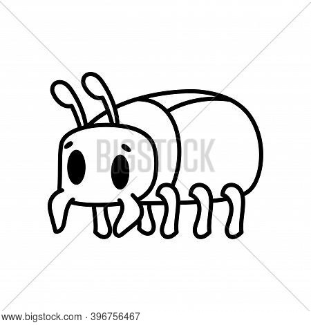 Isolated Cartoon Of A Rookery - Vector Illustration