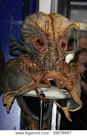 LOS ANGELES - NOV 30:  Clawtant character at a ceremony where Rick Baker is honored with a star on the Hollywood Walk of Fame on November 30, 2012 in Los Angeles, California