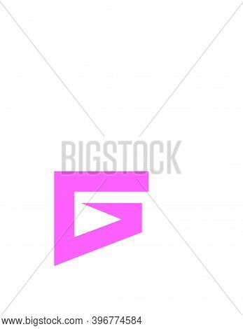 G, Gf, Rg, Dg. Fg Initials Geometric Logo And Vector Icon